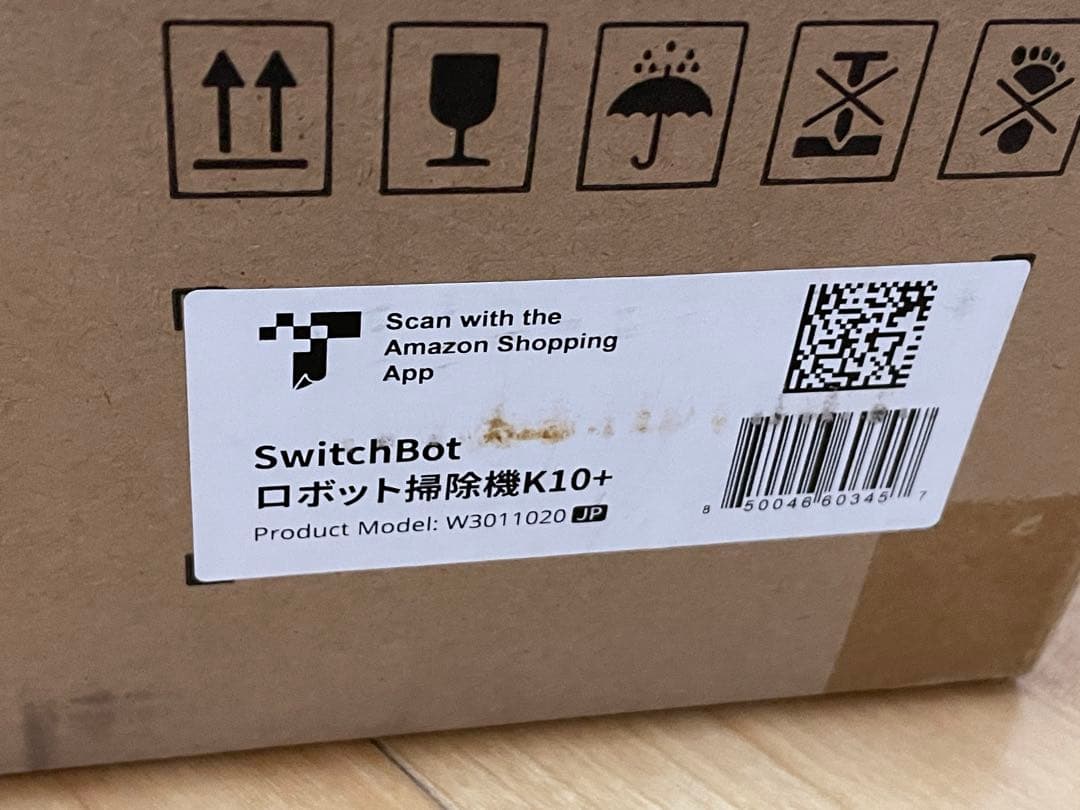 【定価10万円・新品未開封・超小型】SwitchBot ロボット掃除機 K10+