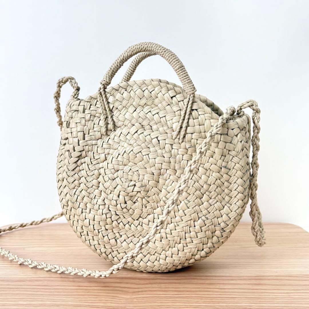 【美品✨️】Aeta アエタ KG CIRCLE BASKET S アイボリー