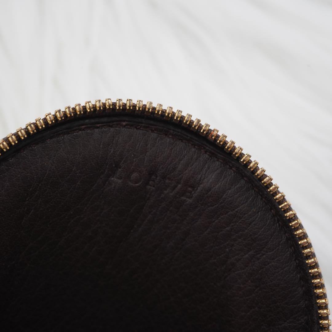 未使用品　箱・タグ付き　LOEWE ロエベ　小銭入れ　ケース　アナグラム