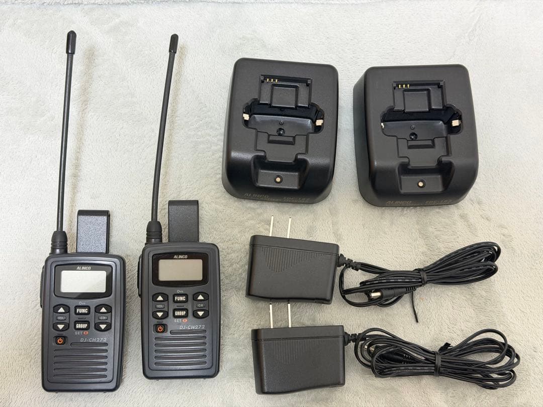 【2台セット】アルインコ特定小電力トランシーバー DJ-CH272