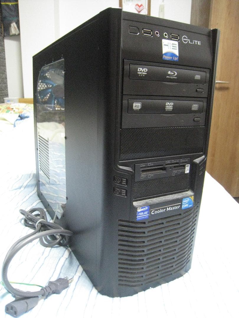 i7 870/4G/ブルーレイP7H55D-M EVO クーラーマスター