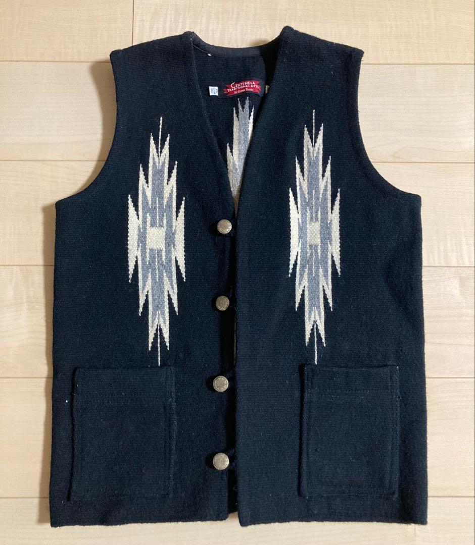 【訳あり品の為お安く出品！】CENTINELA　ウールラグベスト　サイズ36