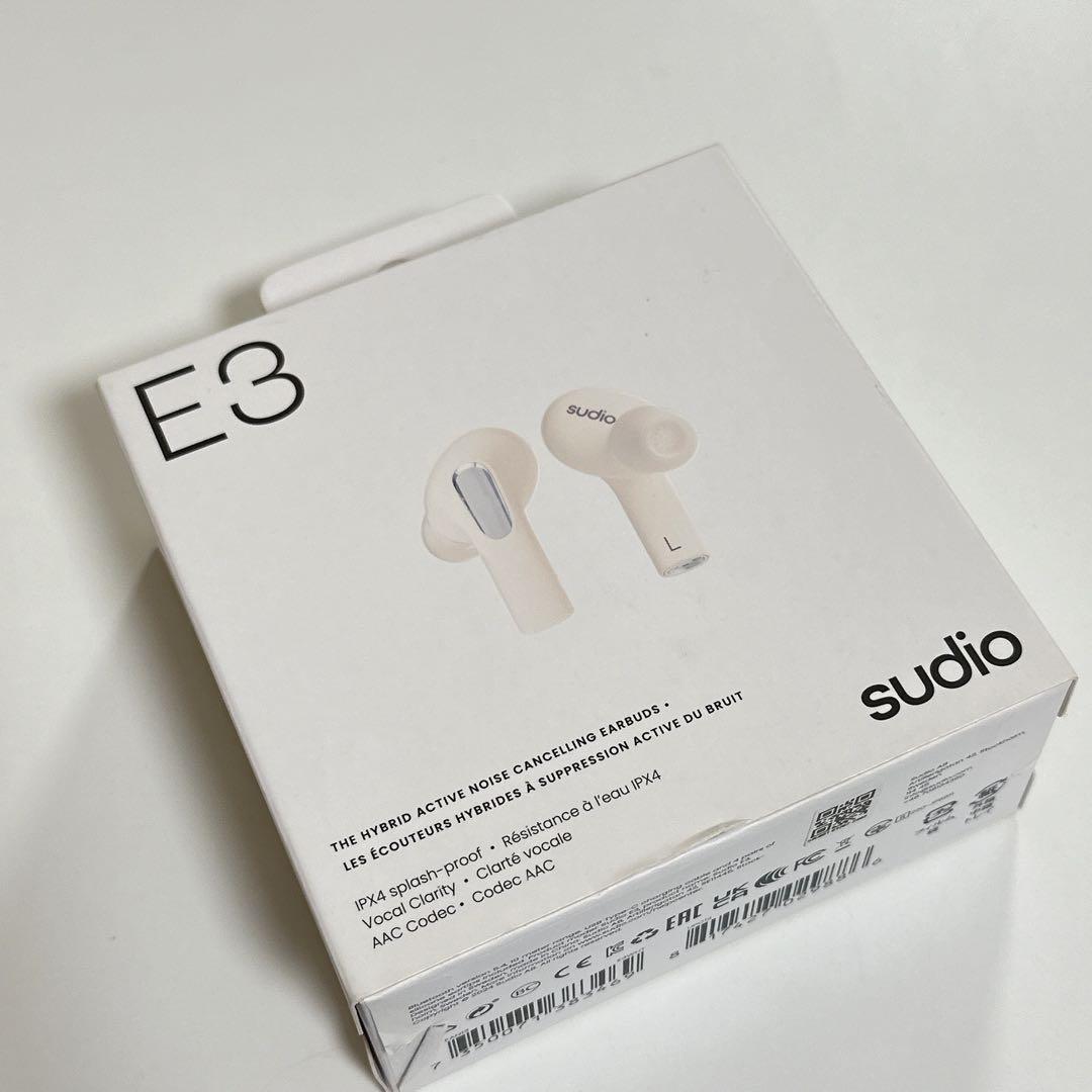 新品未使用✨sudio E3 ワイヤレスイヤフォン