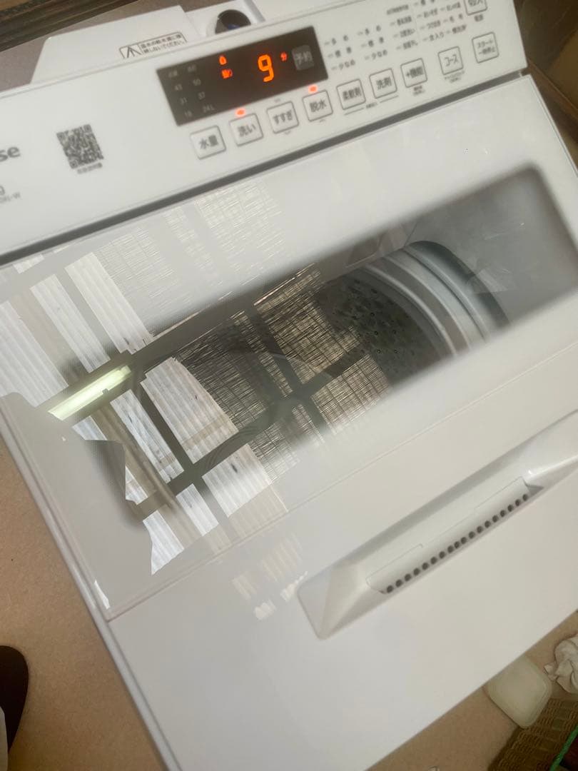 ハイセンス 洗濯機 7kg 2025年製