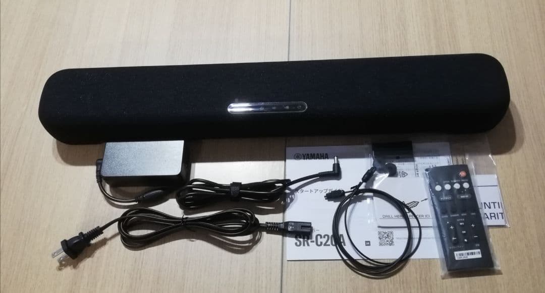 YAMAHA SR-C20A サウンドバー 黒 2020年製 Bluetooth