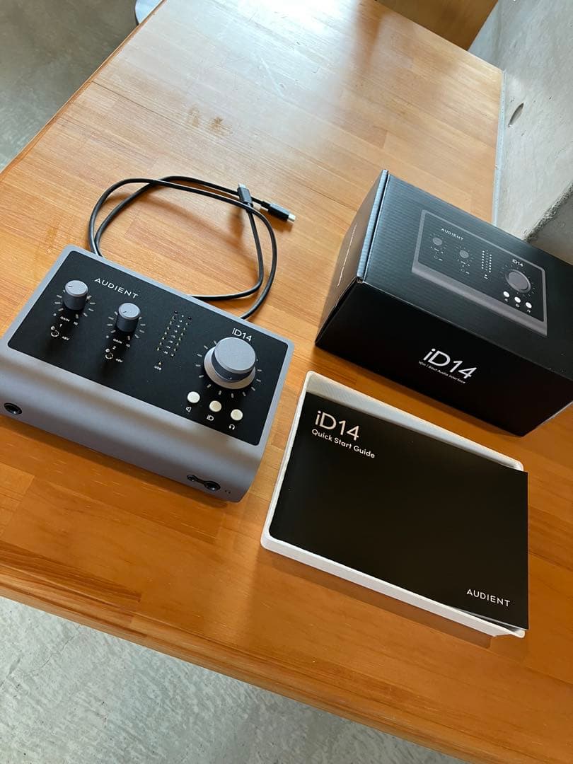 新品同様 購入証明書有 AUDIENT iD14mk2