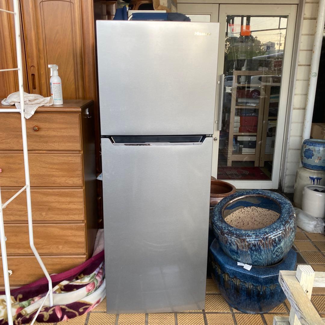 たのめる便から変更可能ハイセンス冷凍冷蔵庫227L　2021年製HR-B2302