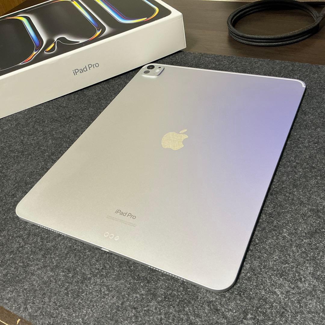 M4 iPad Pro 13インチ 512GB Wi-Fi シルバー