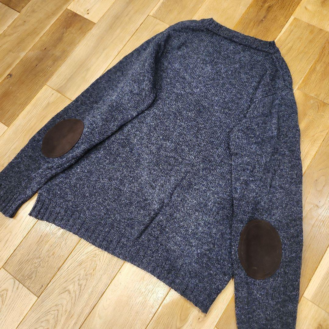 EVISU YAMANE ACADEMY 肘当て付きセーター L