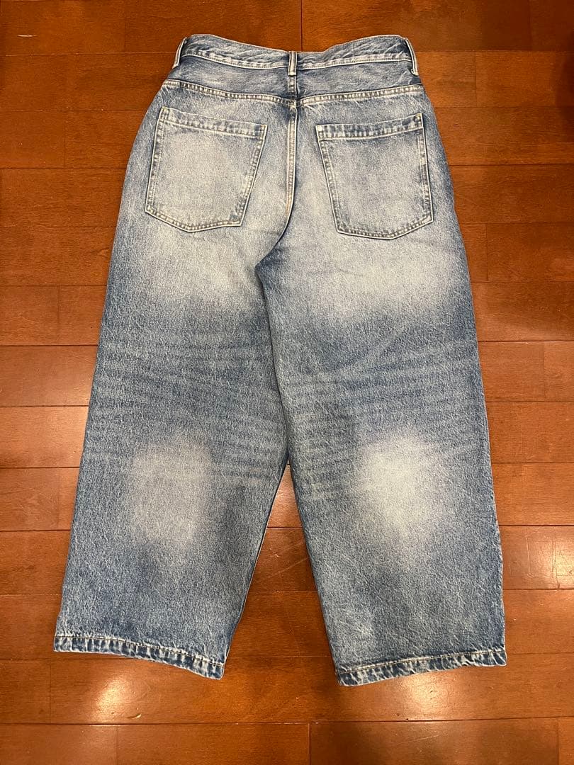 【初期モデル完売品】 SUPER BAGGY デニム ブルー 30/30