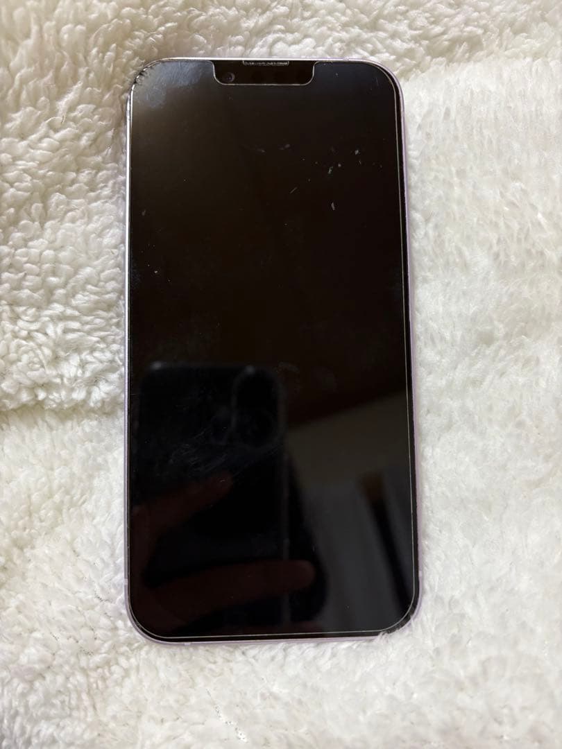 iPhone 14 パープル　128GB バッテリー82%