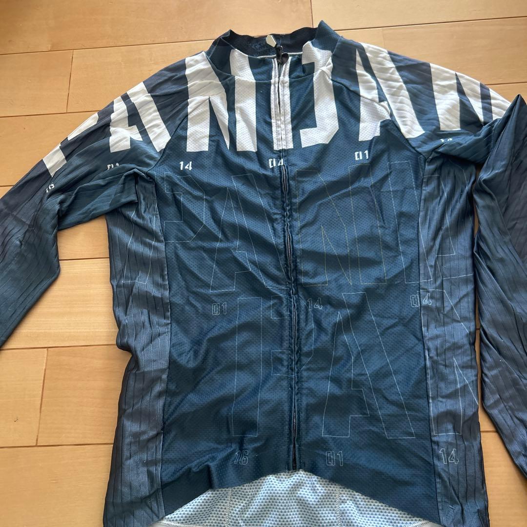 【セット】PANDANI サイクルジャージ Mサイズ 長袖と短パンヒブのセット