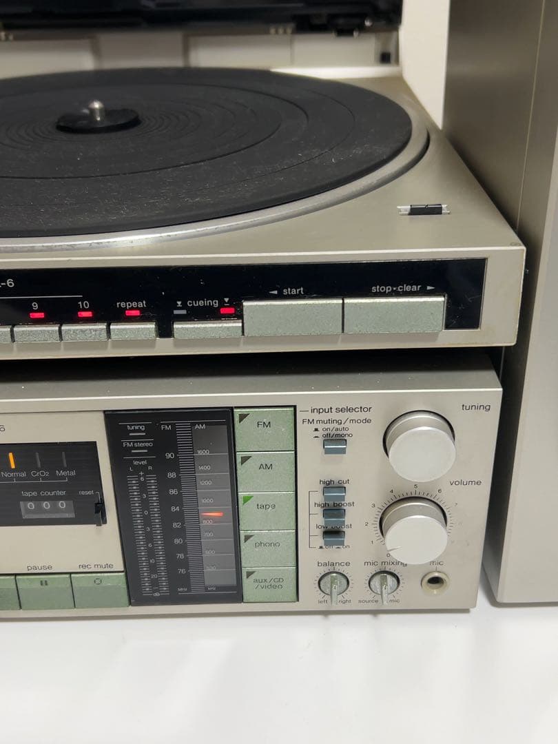 Technics SL-6 SA-k6 SB-S6 ミニコンポ