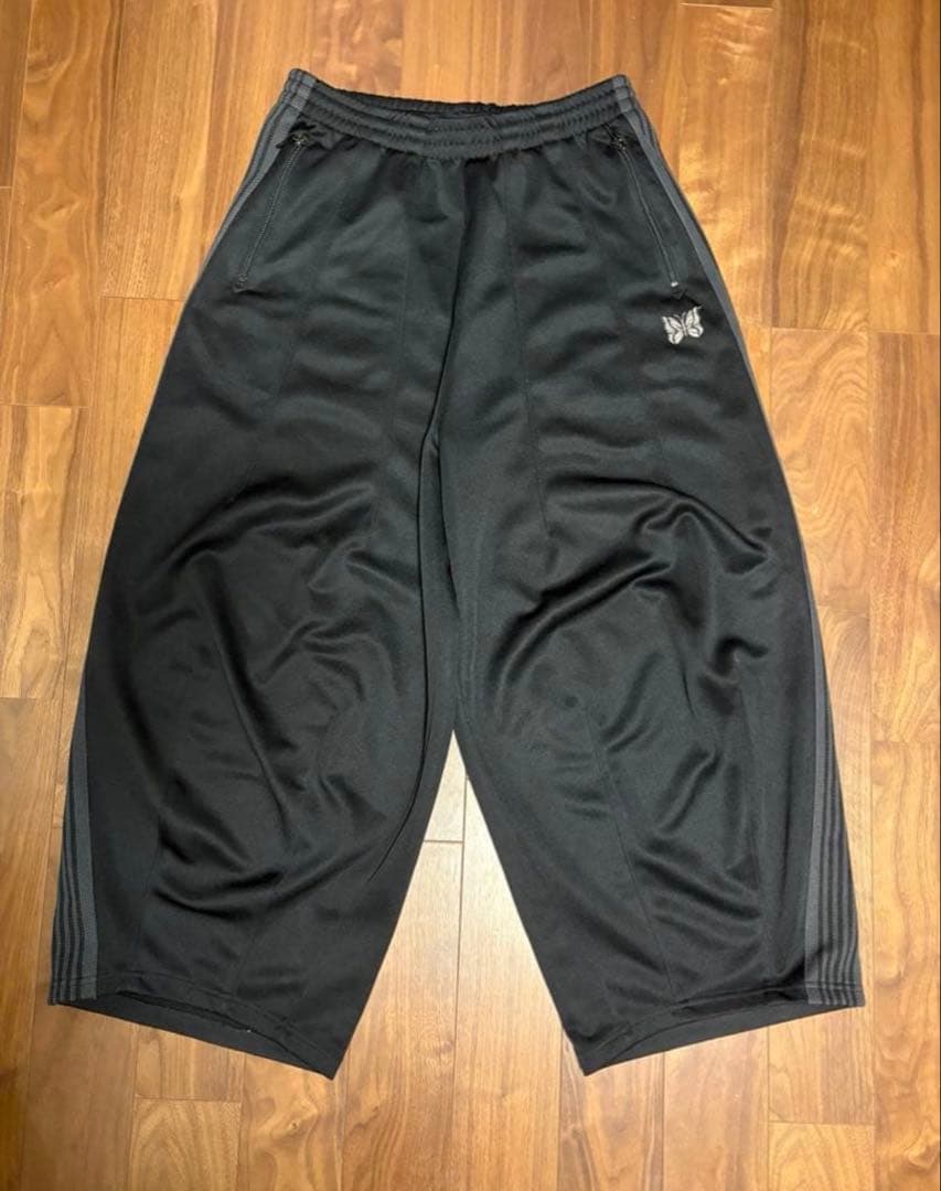 needles LHP トラックパンツ　ヒザデル　H.D ブラック　S