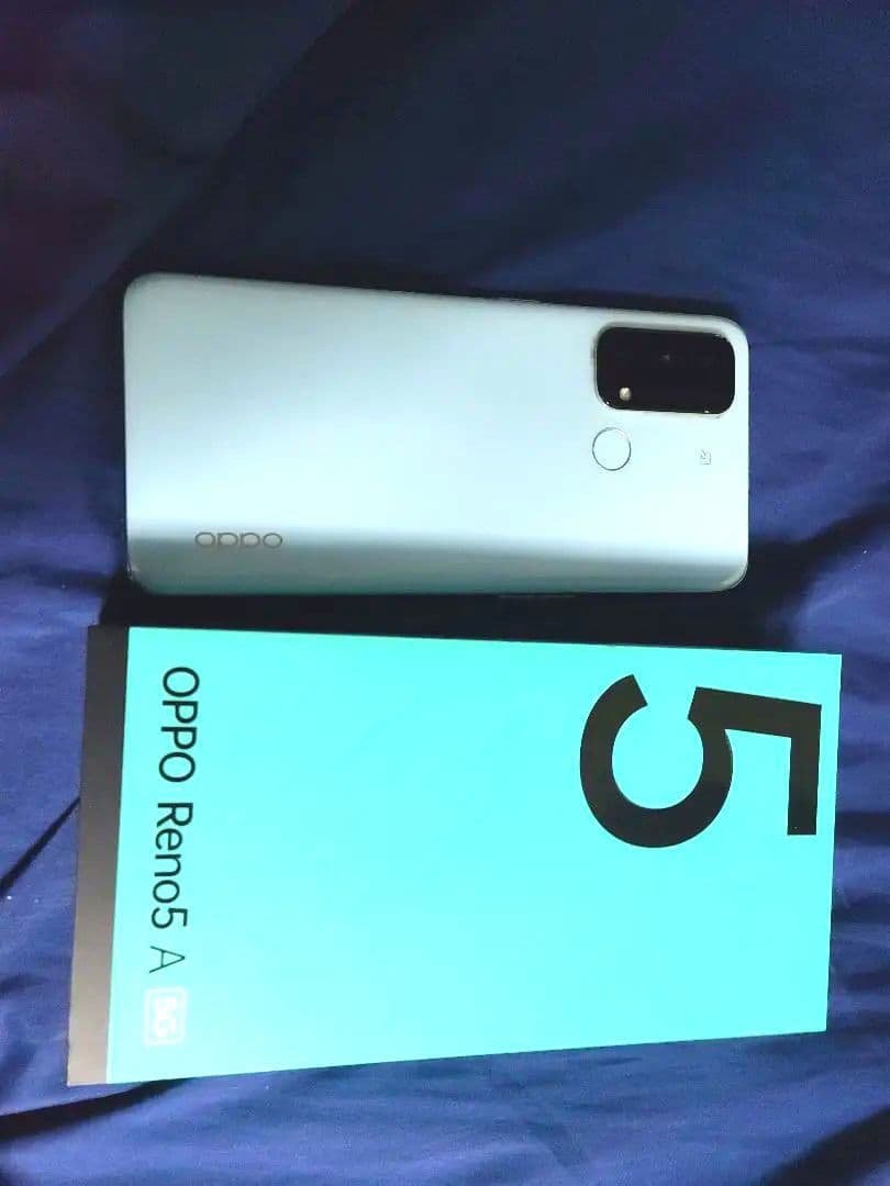 【美品】OPPO Reno5 A 5G アイスブルー