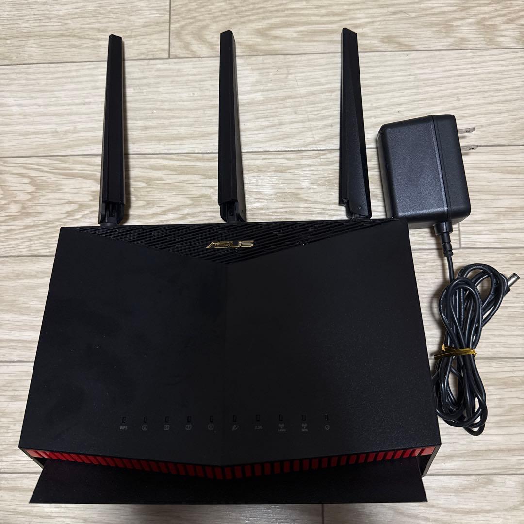 【超低遅延】ASUS RT-AX86U Proゲーミングルータ