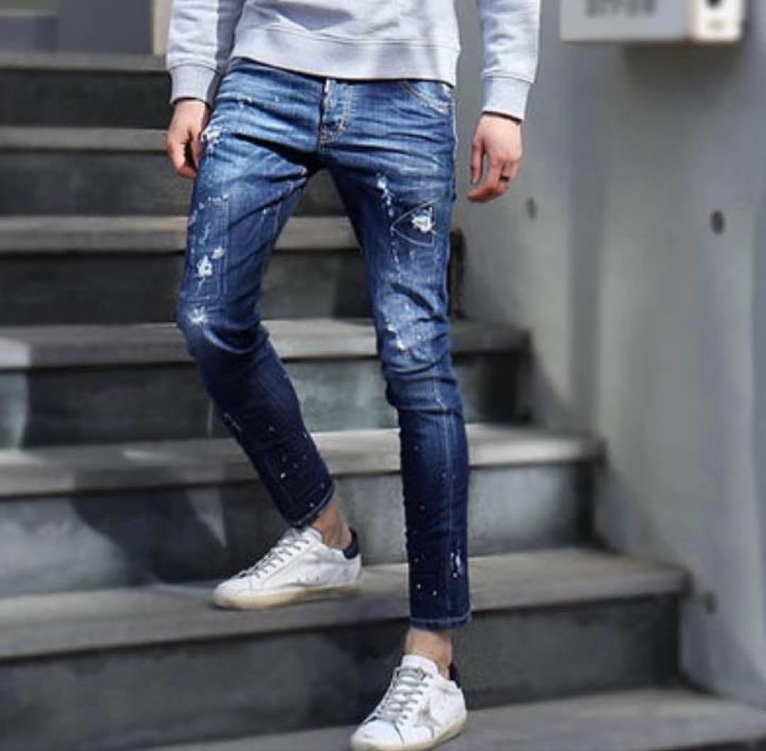 ディースクエアードバイカーデニム　サイズ46