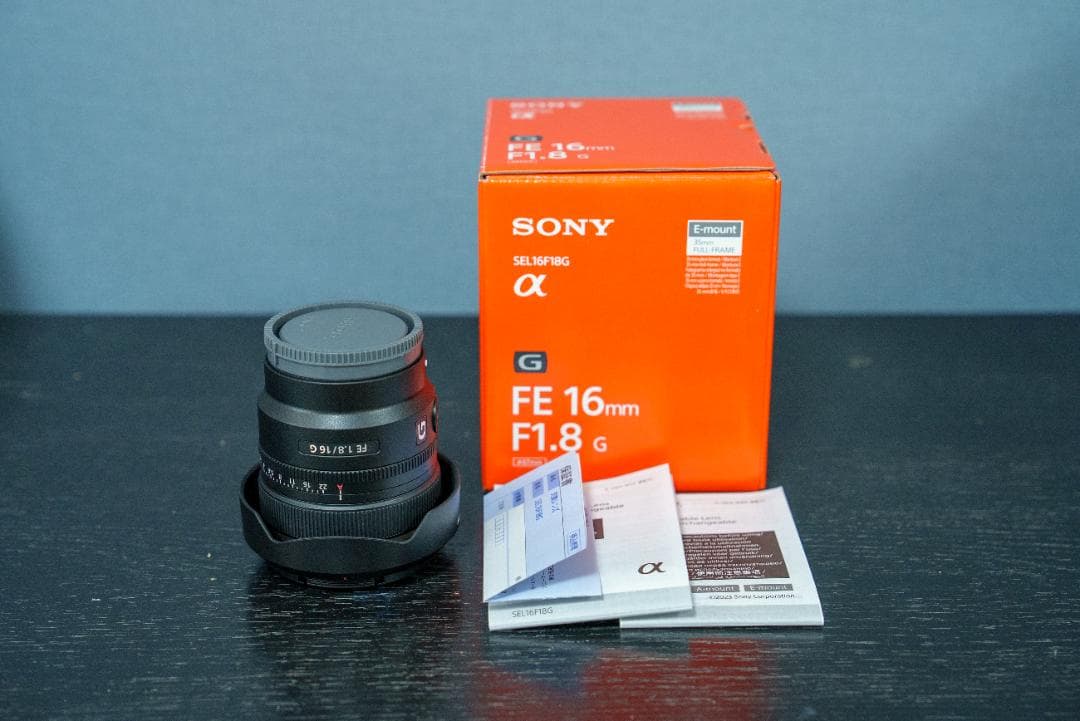 【超美品】SONY FE 16mm F1.8 G SEL16F18G