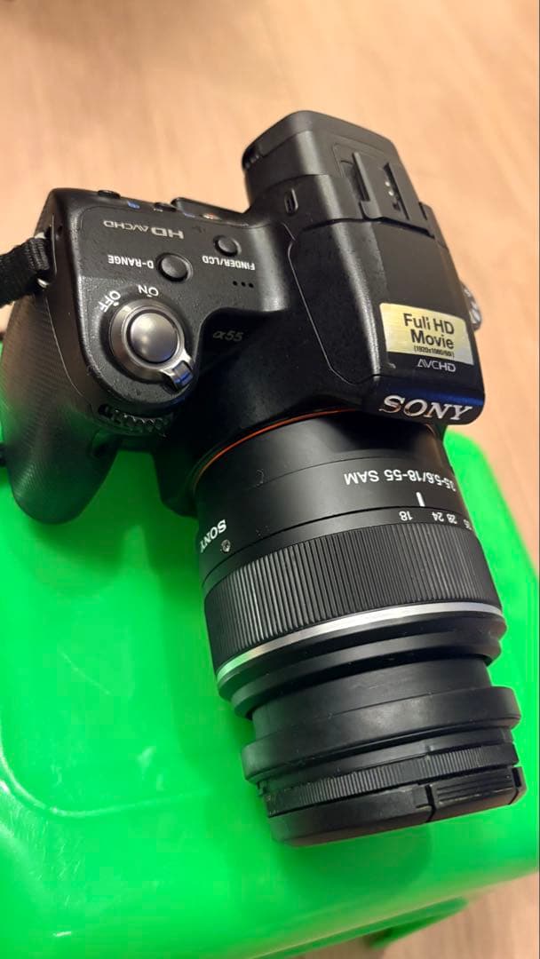 sony α55 ズームレンズキット