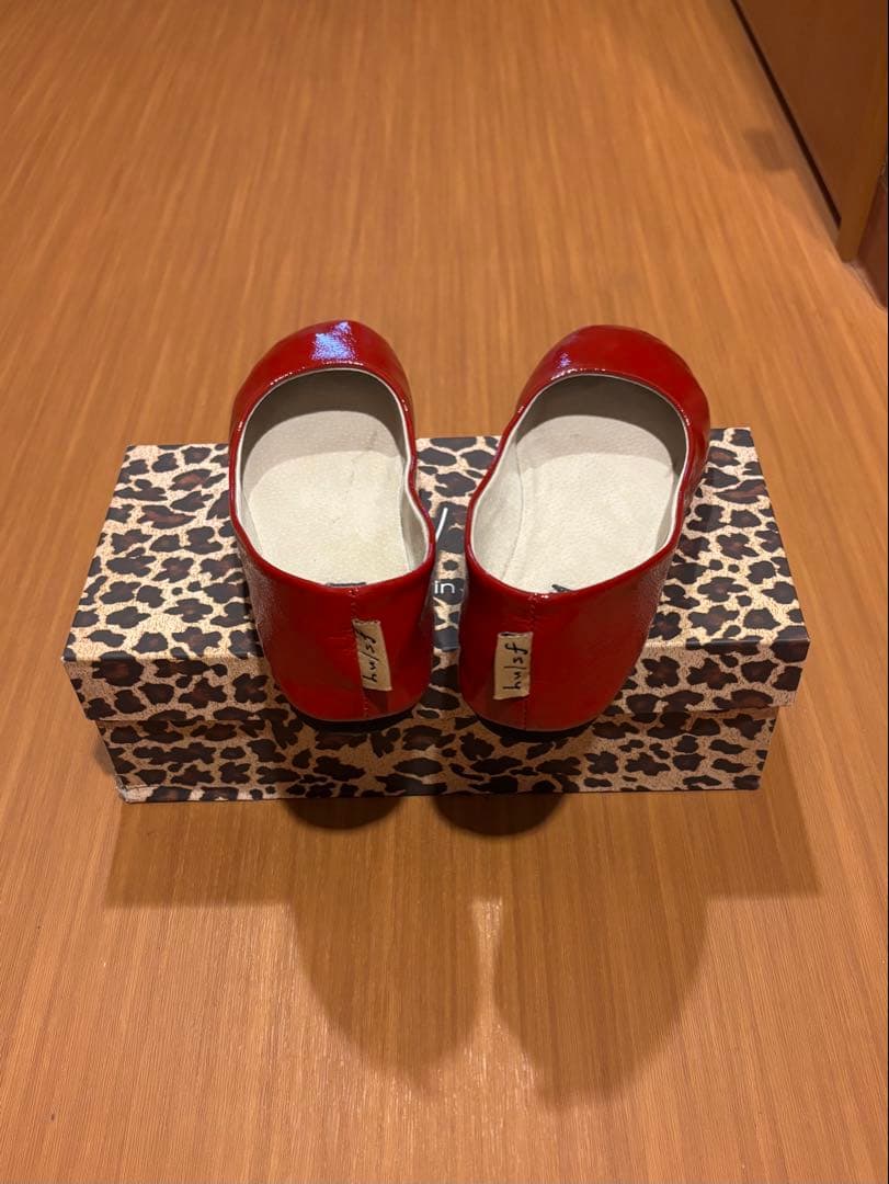 【タイムセール】 fs/ny SLOOP フラットシューズ　レッドsize 7