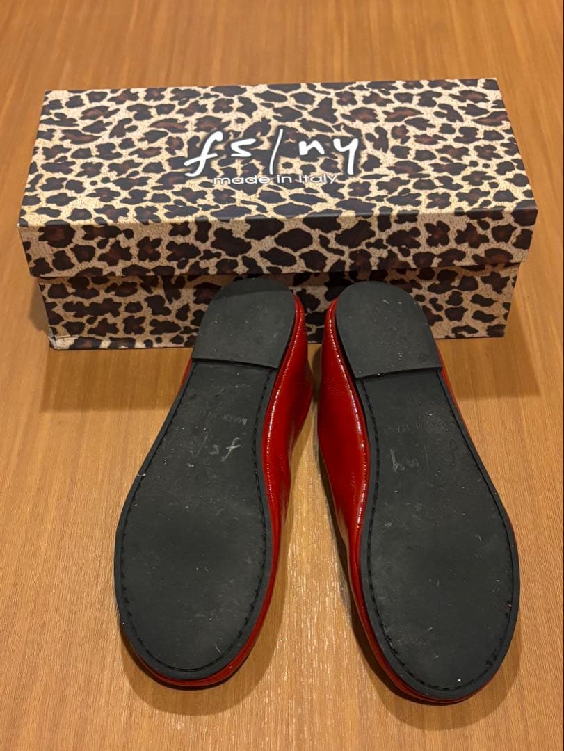 【タイムセール】 fs/ny SLOOP フラットシューズ　レッドsize 7