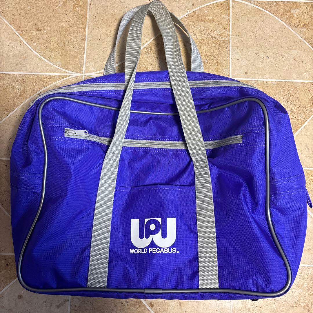 旧ワッペ　紫　ワールドペガサス　スクバ