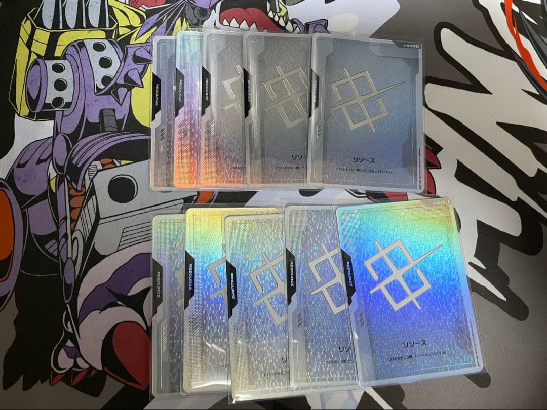 ガンダムカードゲーム リソース パラレル 10枚セット β版