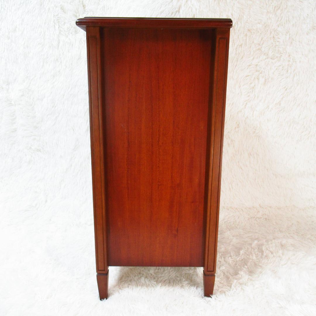 東海家具 ケント KENT 電話台 サイドチェスト 天然木 マホガニー材 レトロ