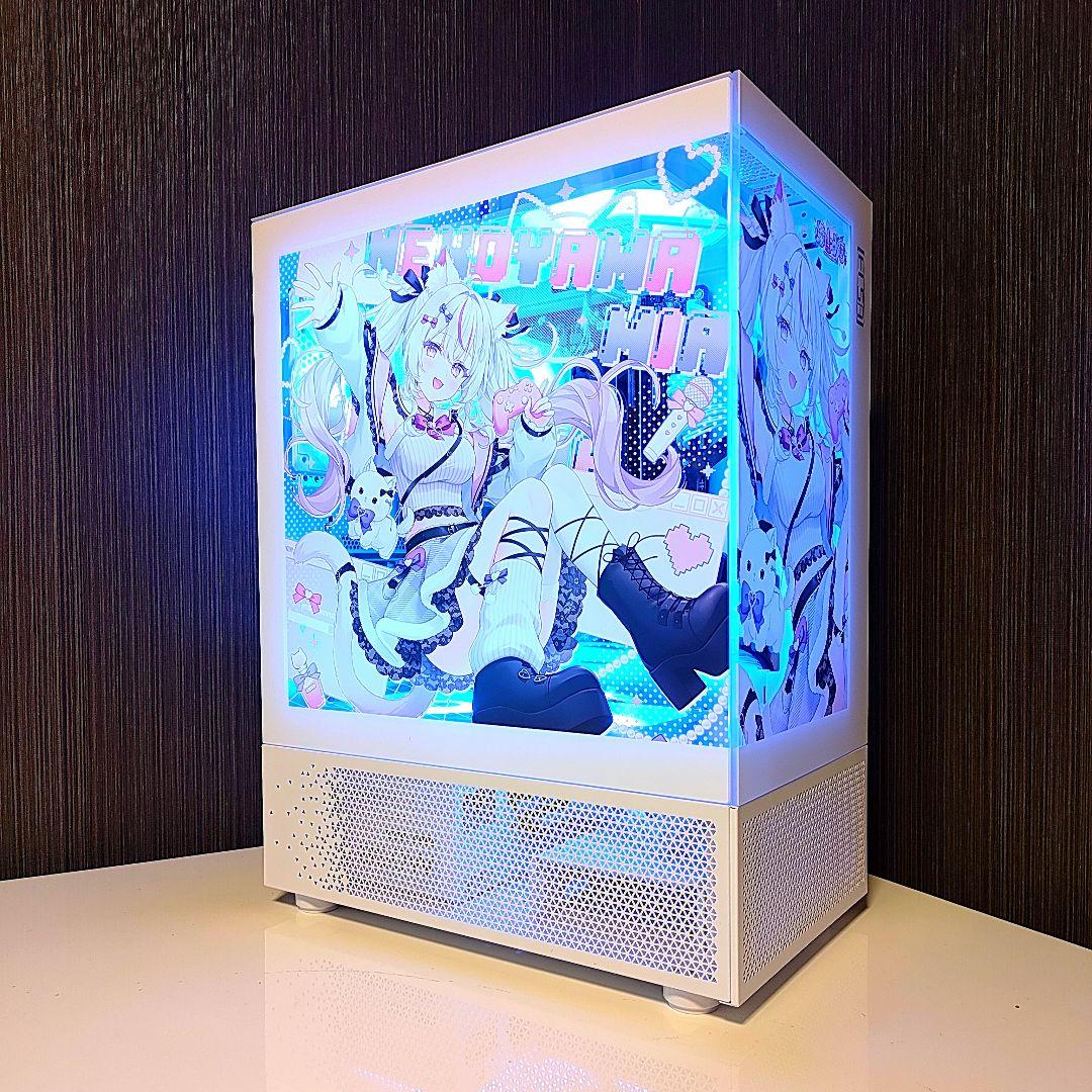 【猫山みあ×ELSAコラボケース ゲーミングPC】デスクトップ／キャラクター