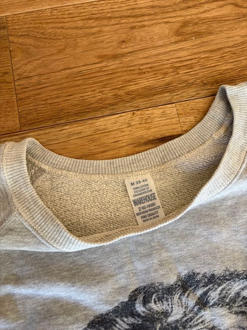 WAREHOUSE セコハン ベートーヴェンプリントスウェットM