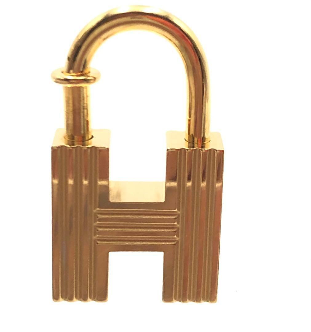 エルメス HERMES 2000年限定　カデナ　キーホルダー　ゴールド