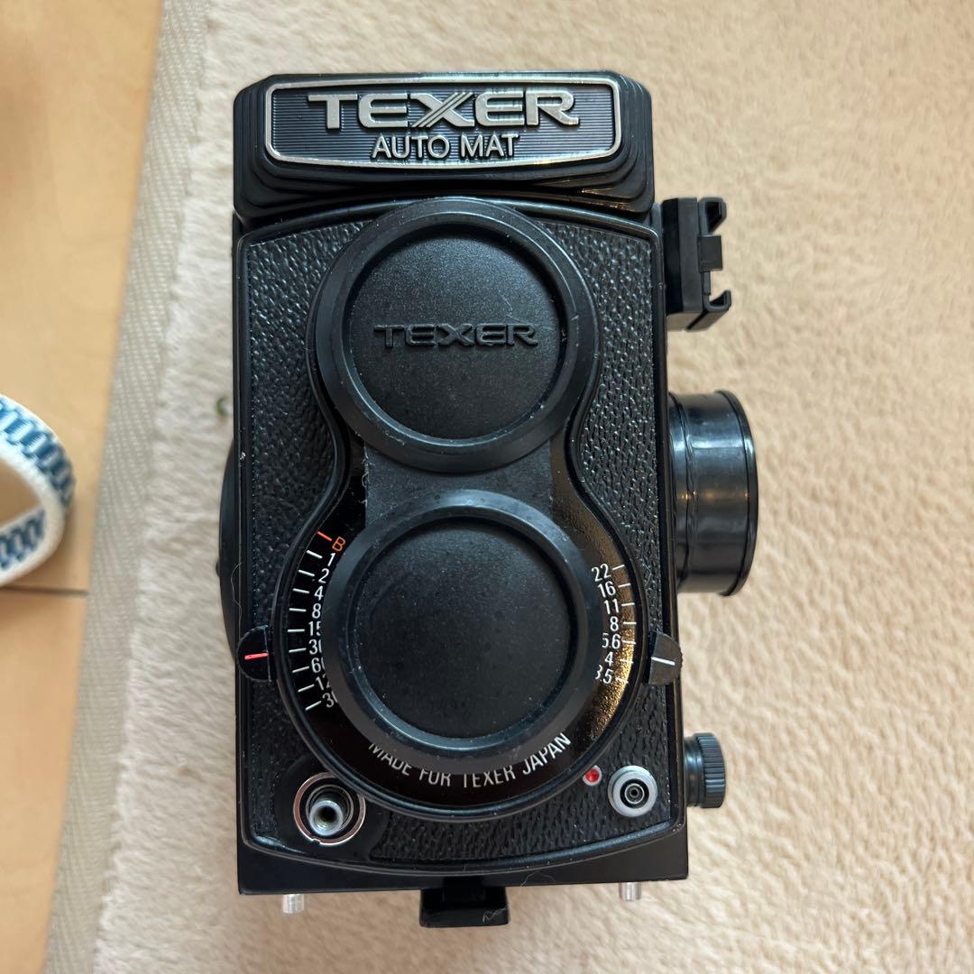 美品　二眼レフカメラ　TEXER AUTO MAT