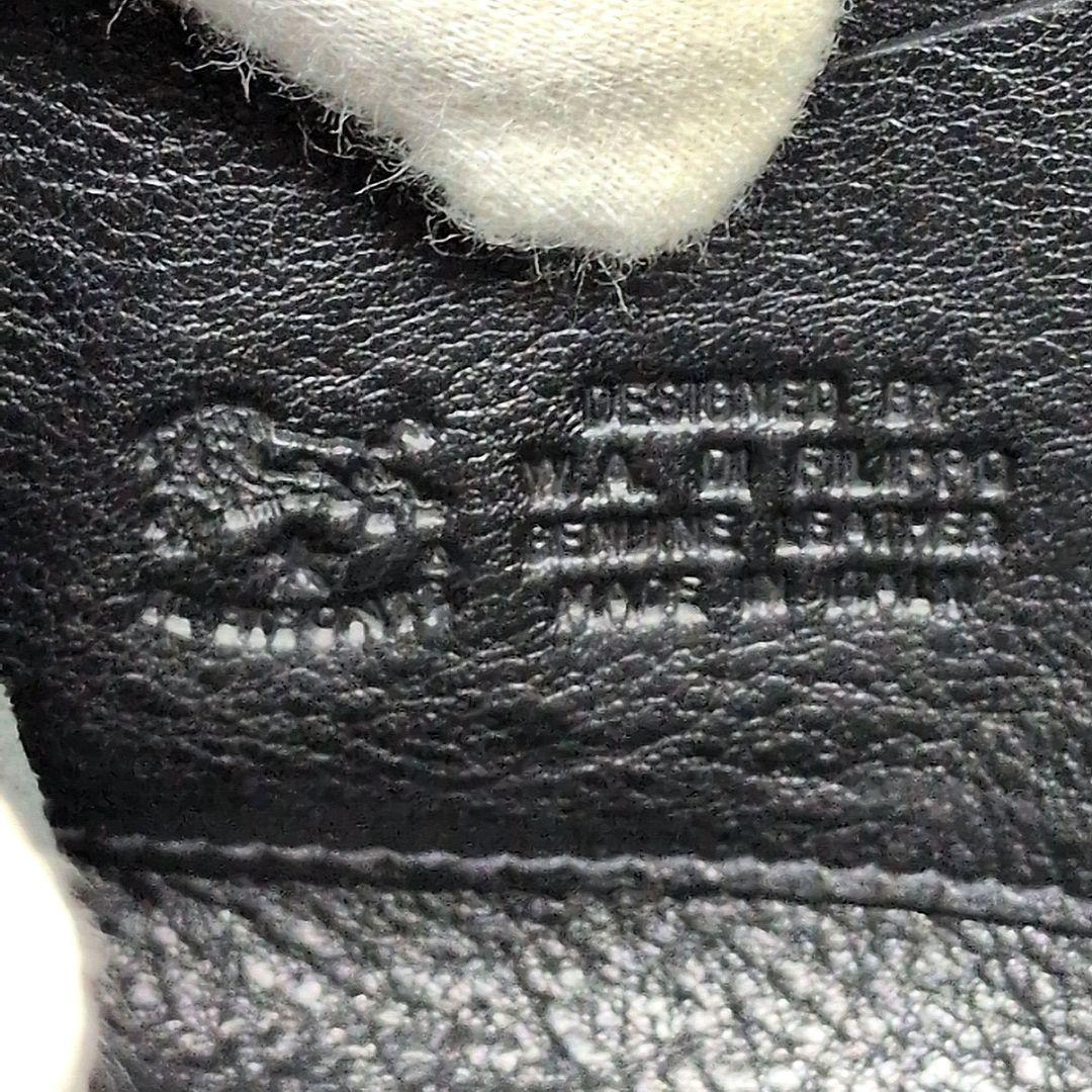 【極美品】イルビゾンテ　L字　長財布　ロングウォレット　シボ革　ユニセックス　黒