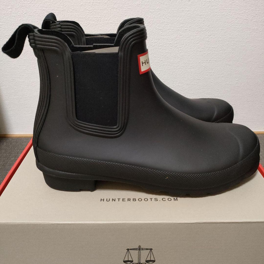 アツコ　HUNTER 新品☆ブラック ショートブーツ