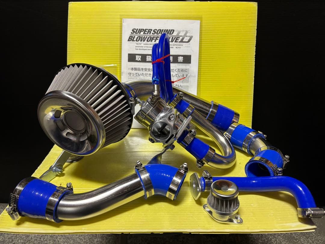 【未使用近い程の美品】ジムニーJA11 BLITZサクションインテークシステム！