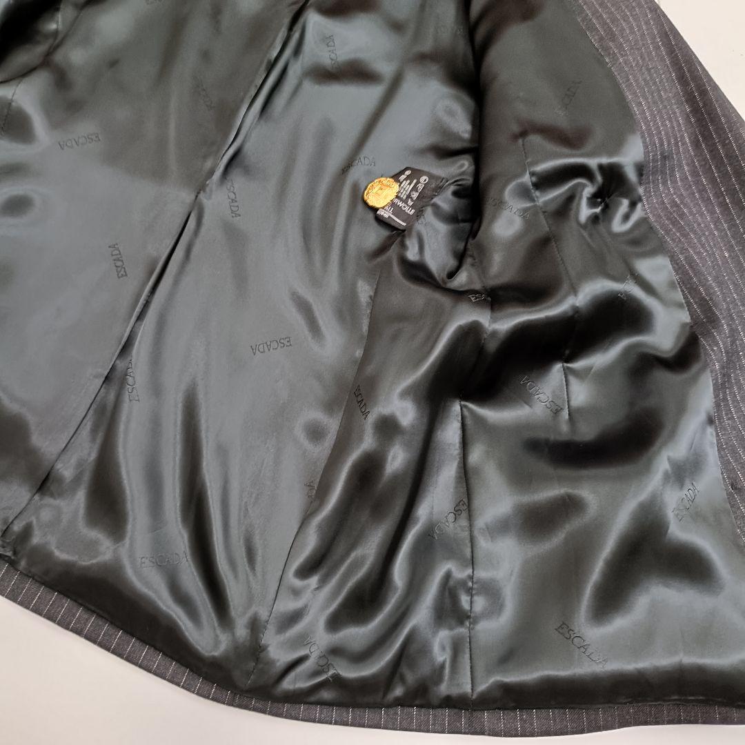 ESCADA エスカーダ ヴィンテージ テーラードジャケット 金ボタン 38 M
