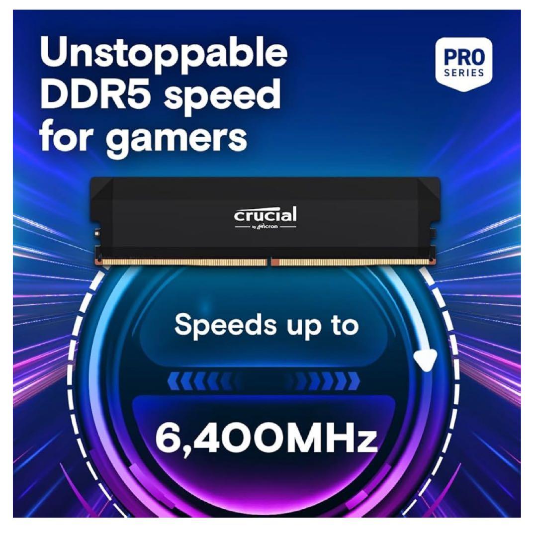 メモリー Crucial DDR5-6400 CP2K32G64C40U5B