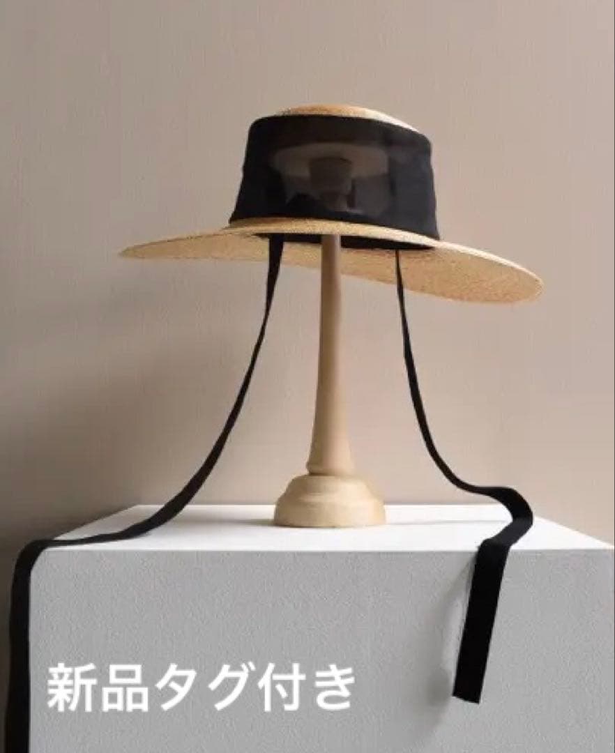 新品タグ付き tocit トチエット sheer hat スピック&スパン