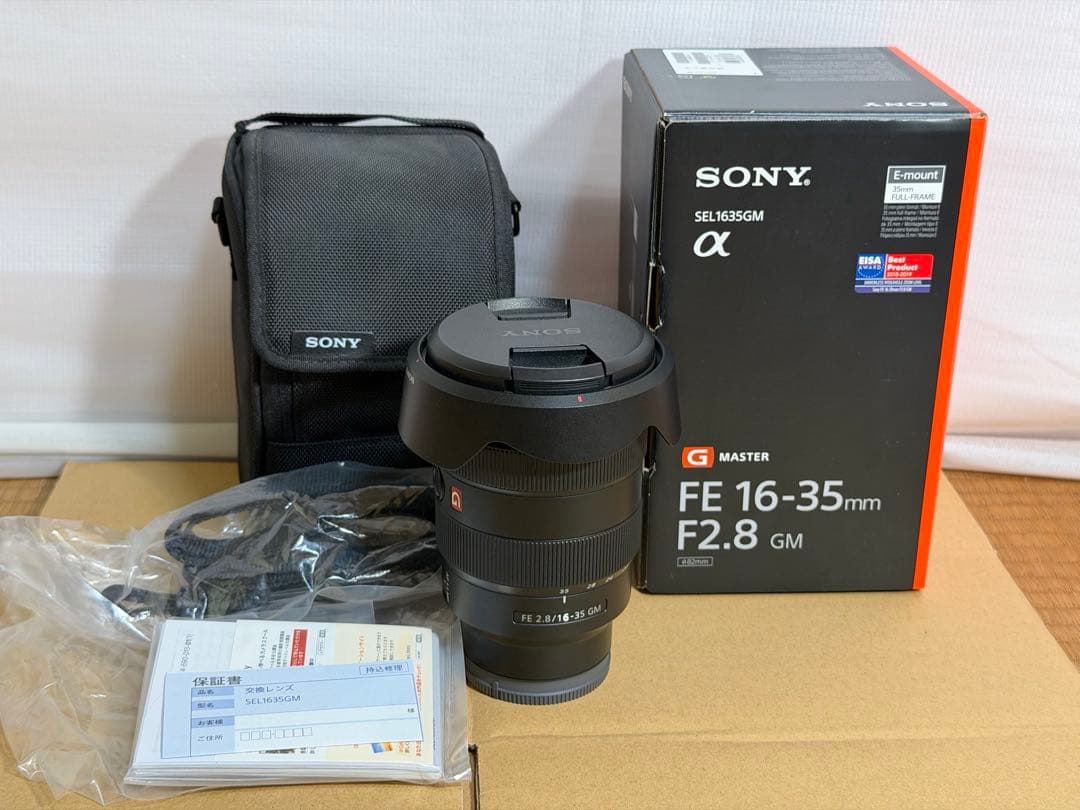 SONY SEL1635GM FE 16-35mm F2.8 GM 【美品】