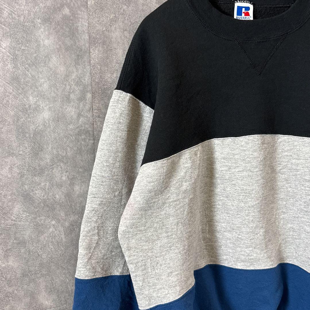 t*m様 90s USA製 ラッセルアスレチック スウェット M マルチカラー