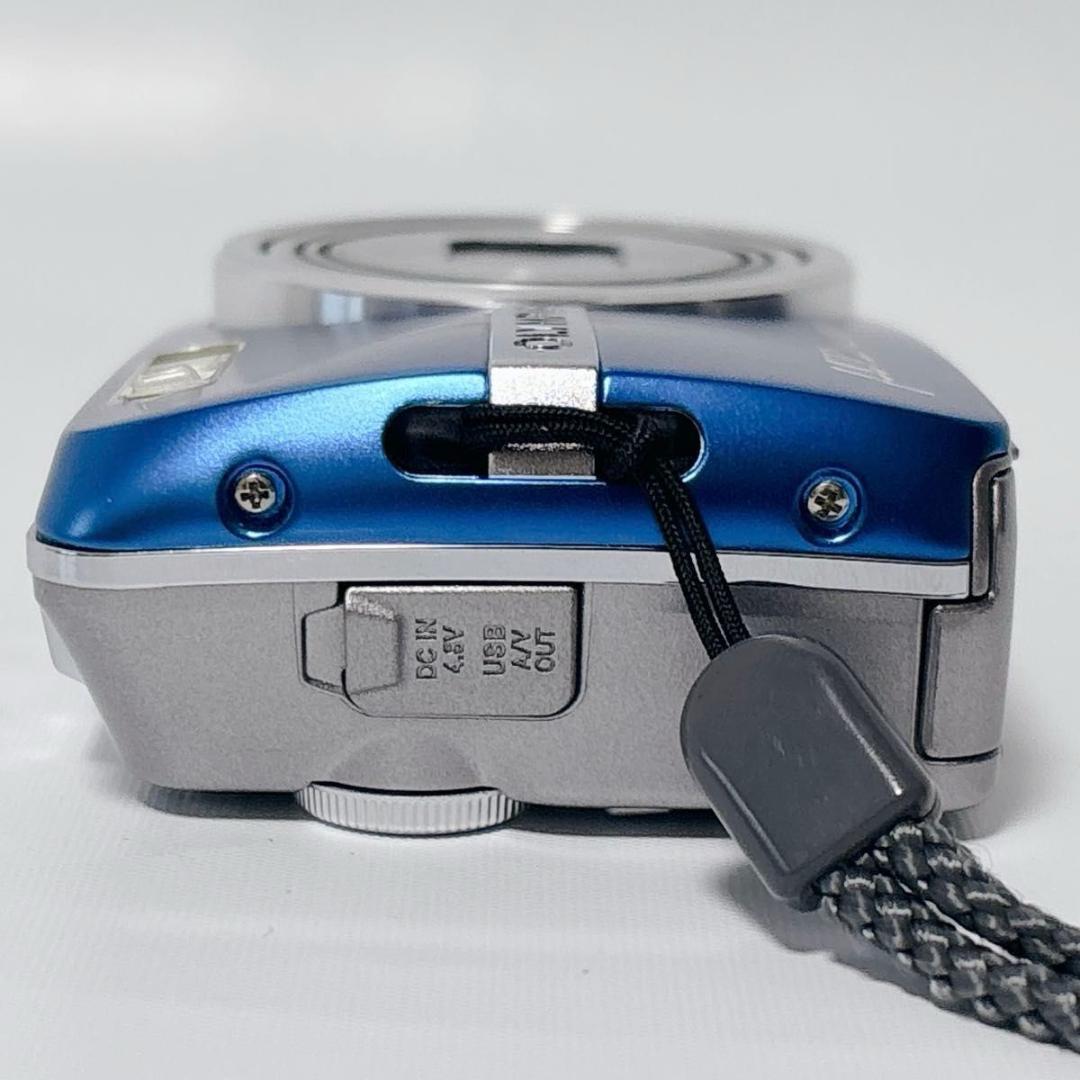 OLYMPUS μ750 ミュー750 ブルー 美品 付属品完備 コンデジ