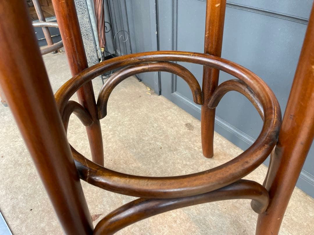 2B7109【曲木】スツール ハイスツール カウンターチェア アンティーク