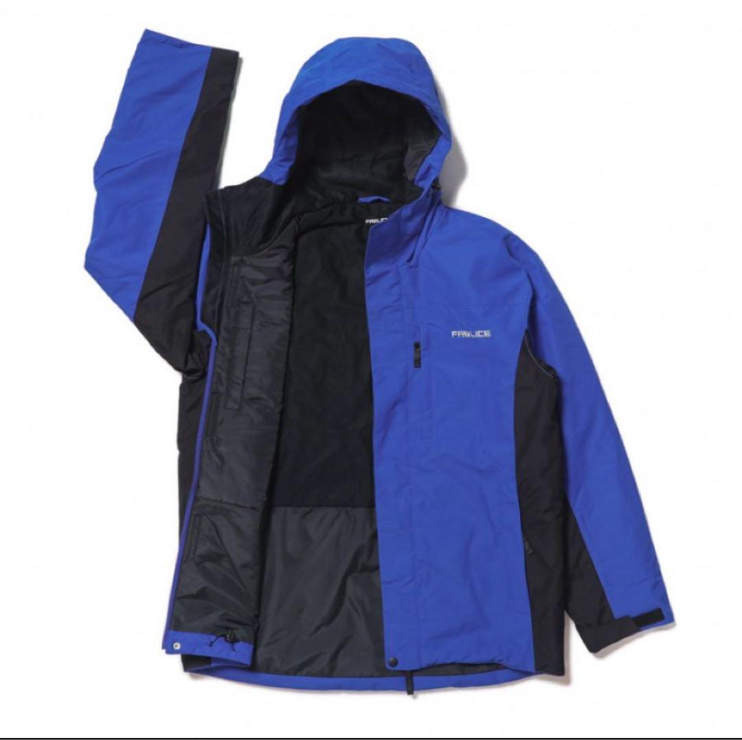FRABLICE スキーウェアセット 青/グレー　Mサイズ