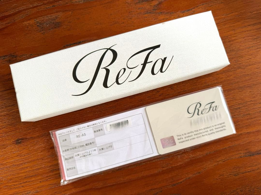 【新品同様、動作確認済】ReFa リファ フィンガーアイロン モバイルアイロン