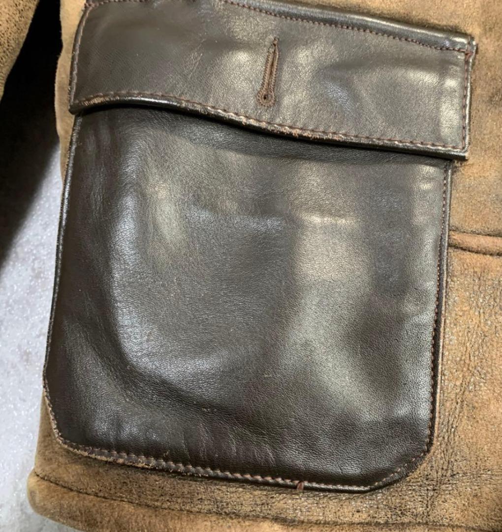 type b-3 90s schott USA製　mouton fli