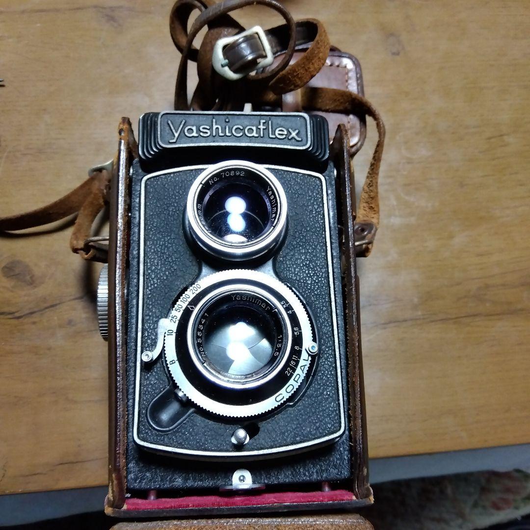 Yashicaflex 二眼レフカメラ レザーケース付き