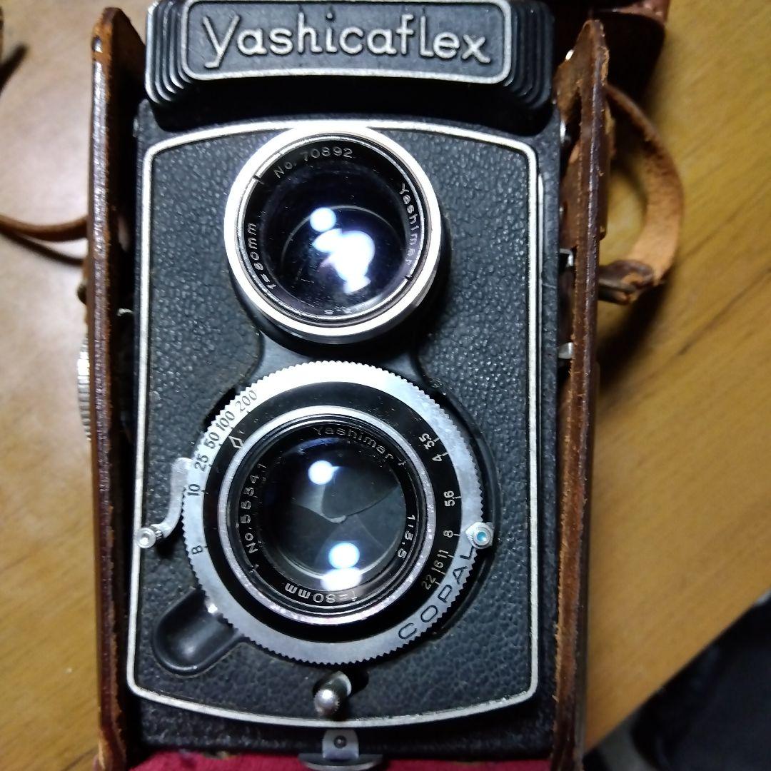 Yashicaflex 二眼レフカメラ レザーケース付き