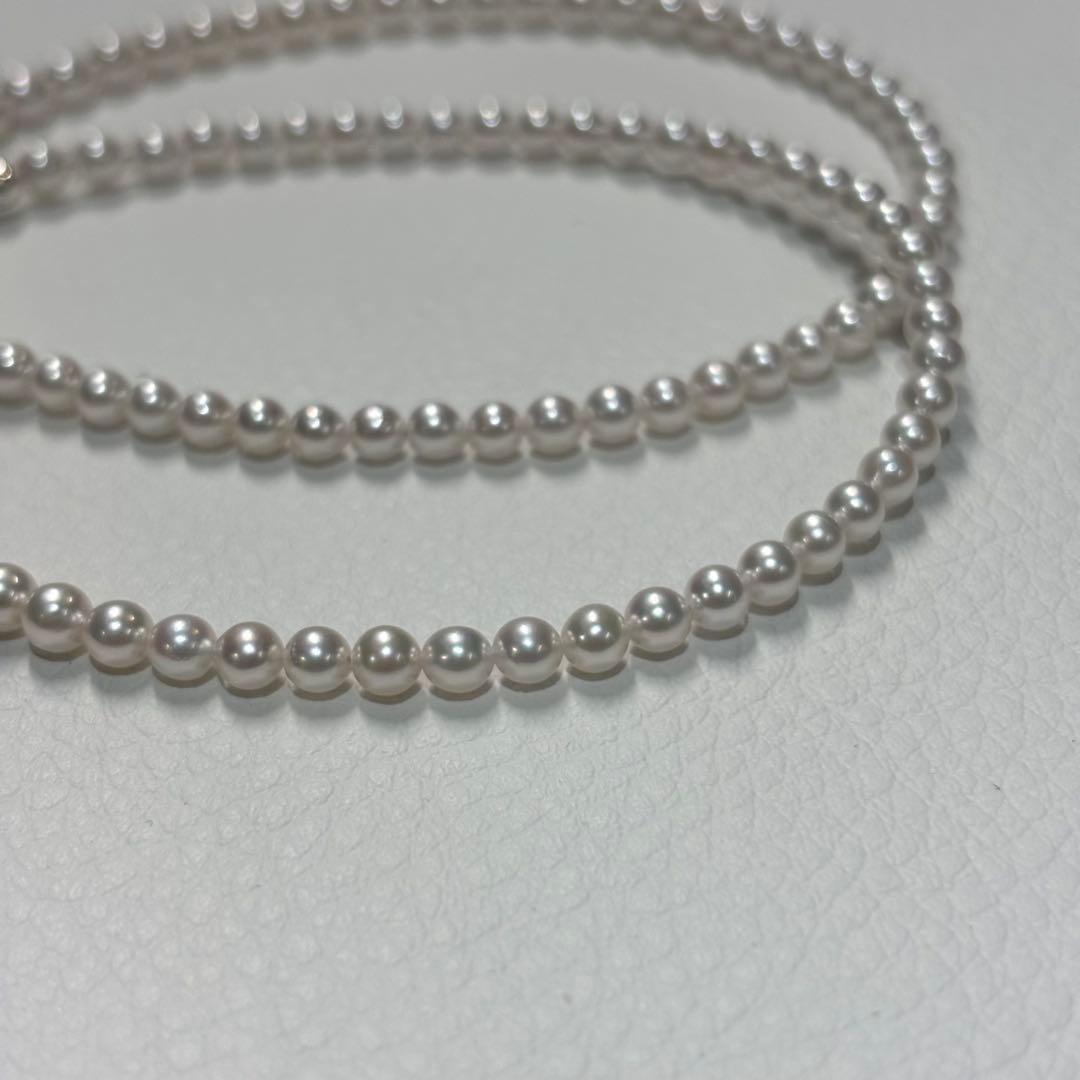 パールネックレス　あこや真珠　ロゼプレミアム　真珠科学研究所　花珠比較