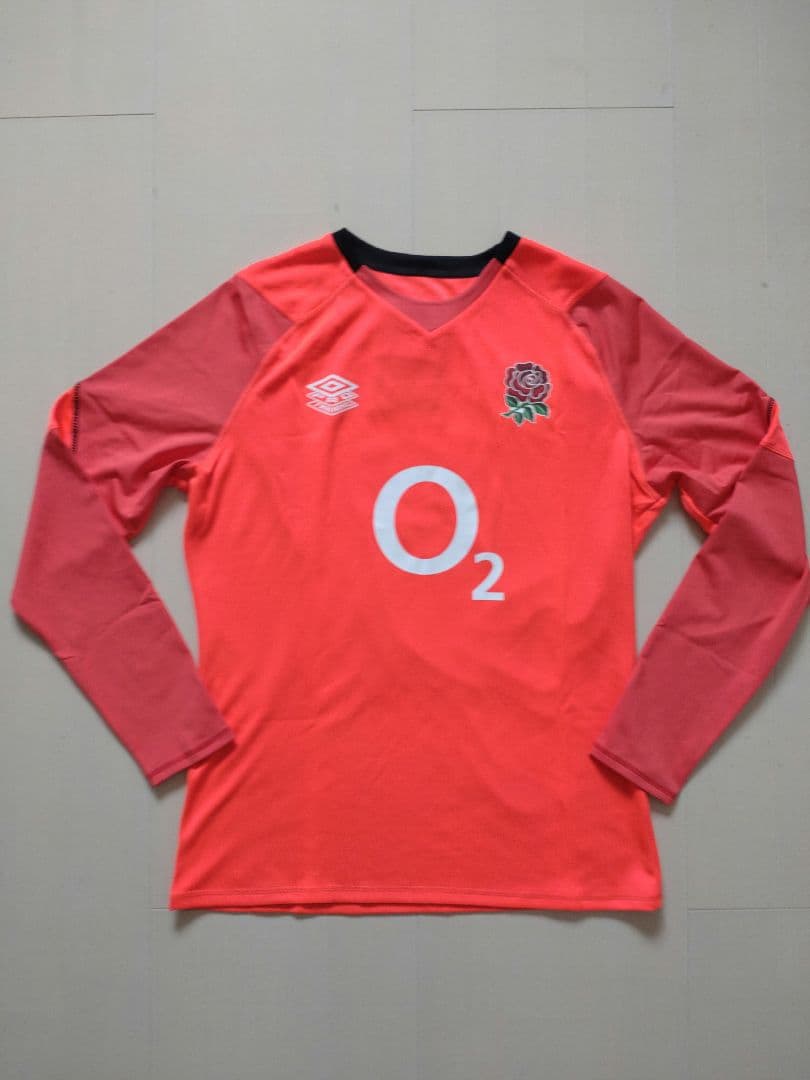 イングランド代表 ラグビー トレーニングシャツ長袖