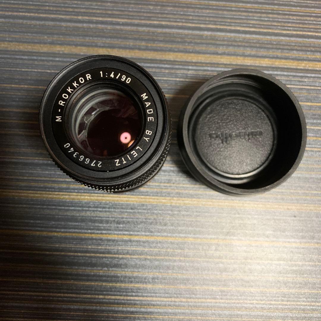 LAITZ M-ROKKOR 90mm f4 光学良好